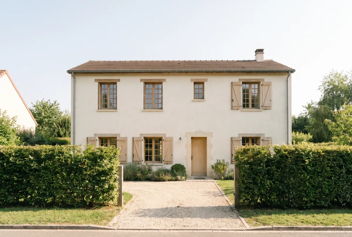 Type de maison couramment vendu à Orgeval